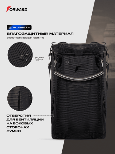 Сумка для обуви (черный/черный)